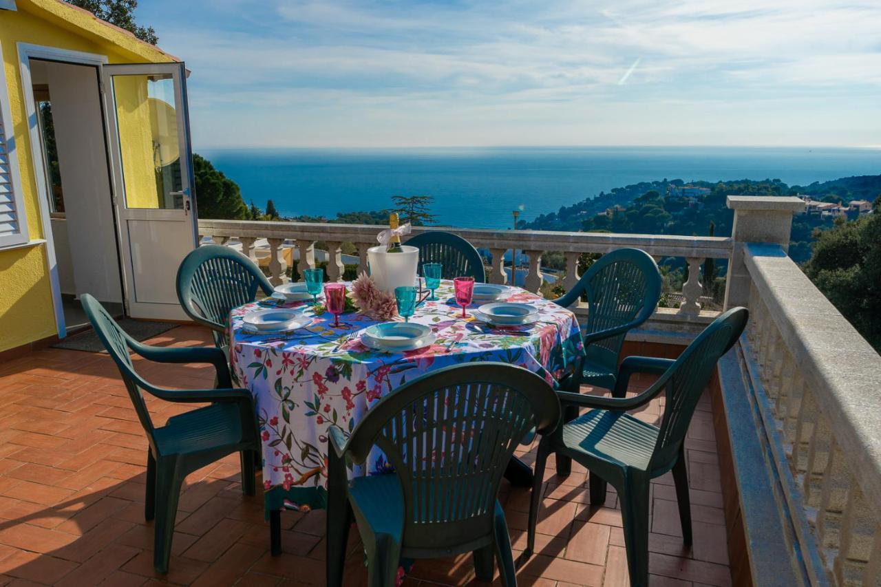 Villa Vista Lux, Piscina Privada Y Zona Exterior Con Vista Mar Tossa de Mar Luaran gambar