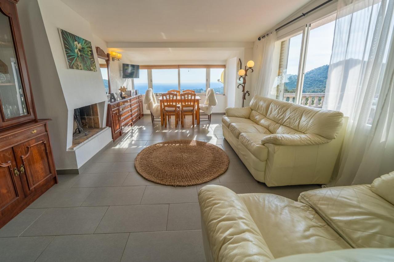 Villa Vista Lux, Piscina Privada Y Zona Exterior Con Vista Mar Tossa de Mar Luaran gambar