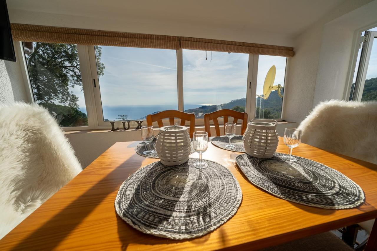 Villa Vista Lux, Piscina Privada Y Zona Exterior Con Vista Mar Tossa de Mar Luaran gambar