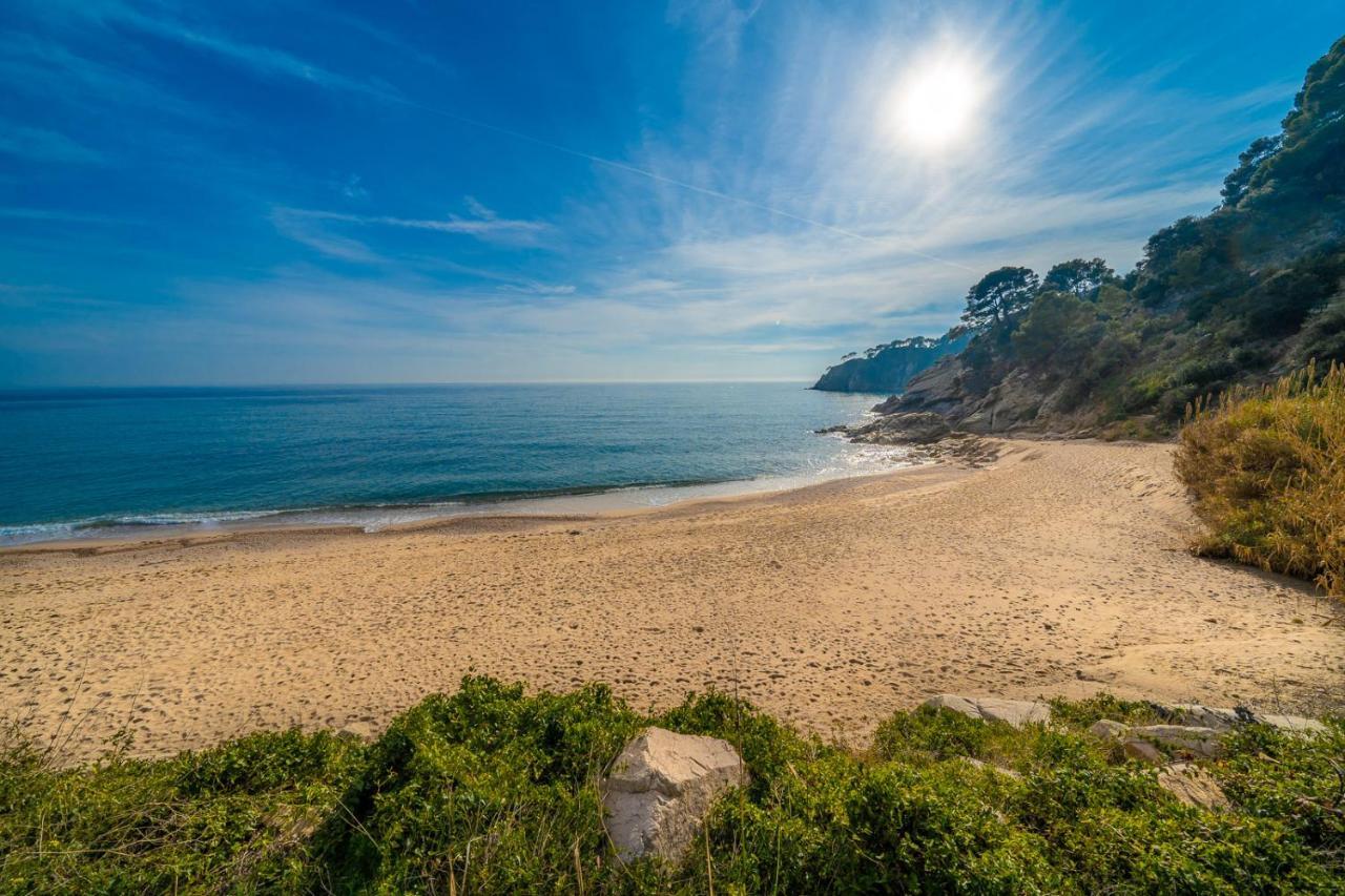 Villa Vista Lux, Piscina Privada Y Zona Exterior Con Vista Mar Tossa de Mar Luaran gambar