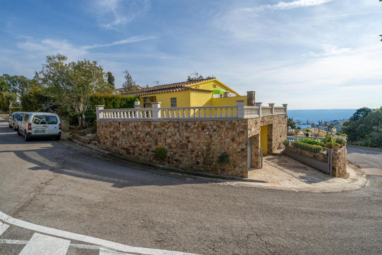 Villa Vista Lux, Piscina Privada Y Zona Exterior Con Vista Mar Tossa de Mar Luaran gambar