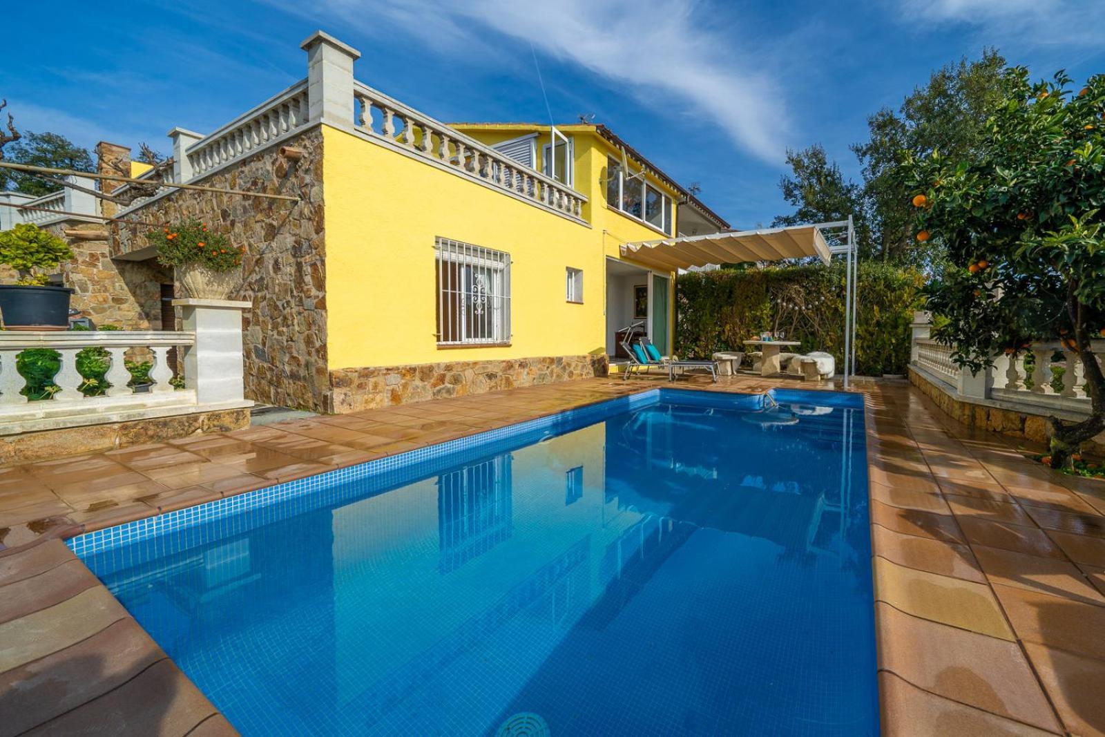 Villa Vista Lux, Piscina Privada Y Zona Exterior Con Vista Mar Tossa de Mar Luaran gambar